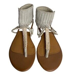 Dolce Vita Reagan Sandals Fringe Ankle Wrap